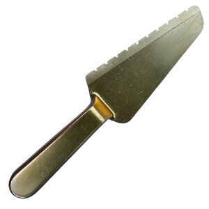 Pie Cake Slicer Serving Spatula 9.5" Long Copper Aluminum